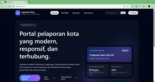 Laporkanaja.my.id (Smart City AI & Spatial System) Cover